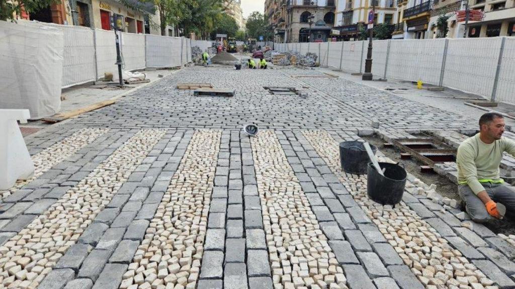 Imagen de la estética de la vía tras las obras.