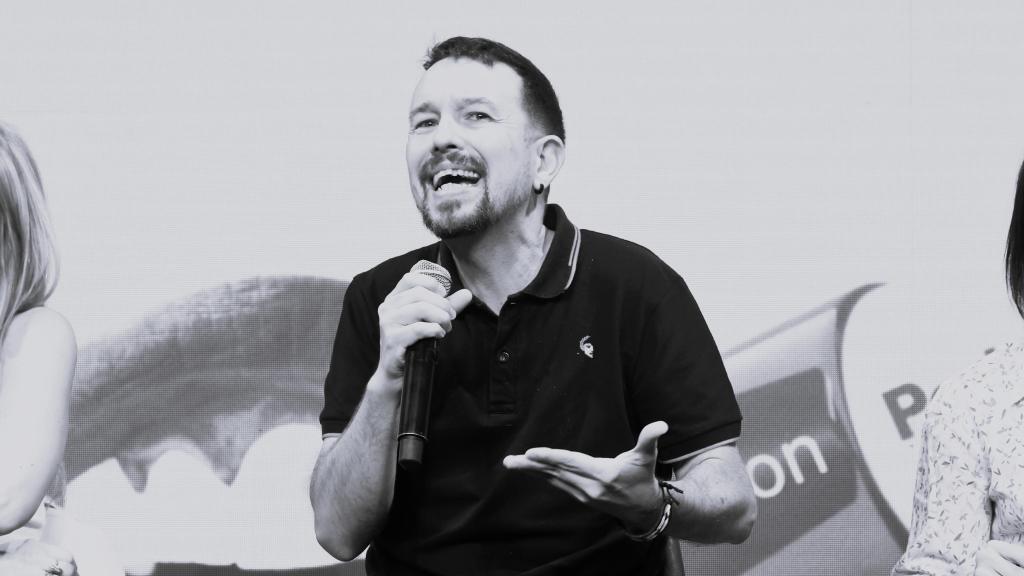 Pablo Iglesias, el mes pasado.
