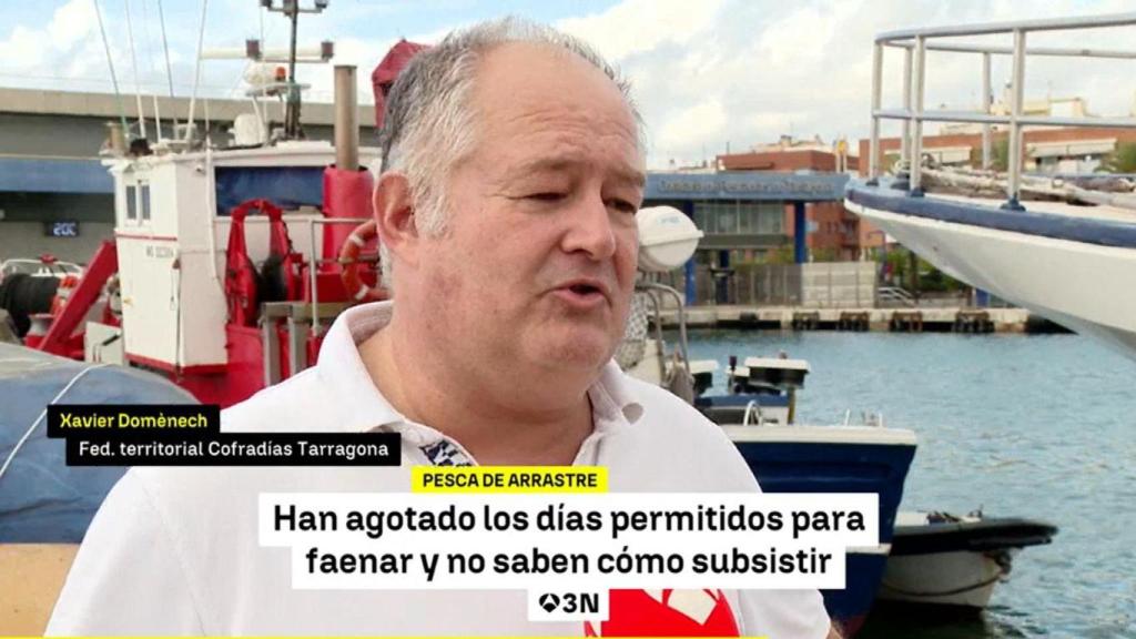 Xavier Domène, miembro de la Federación Territorial de Cofradías en Tarragona