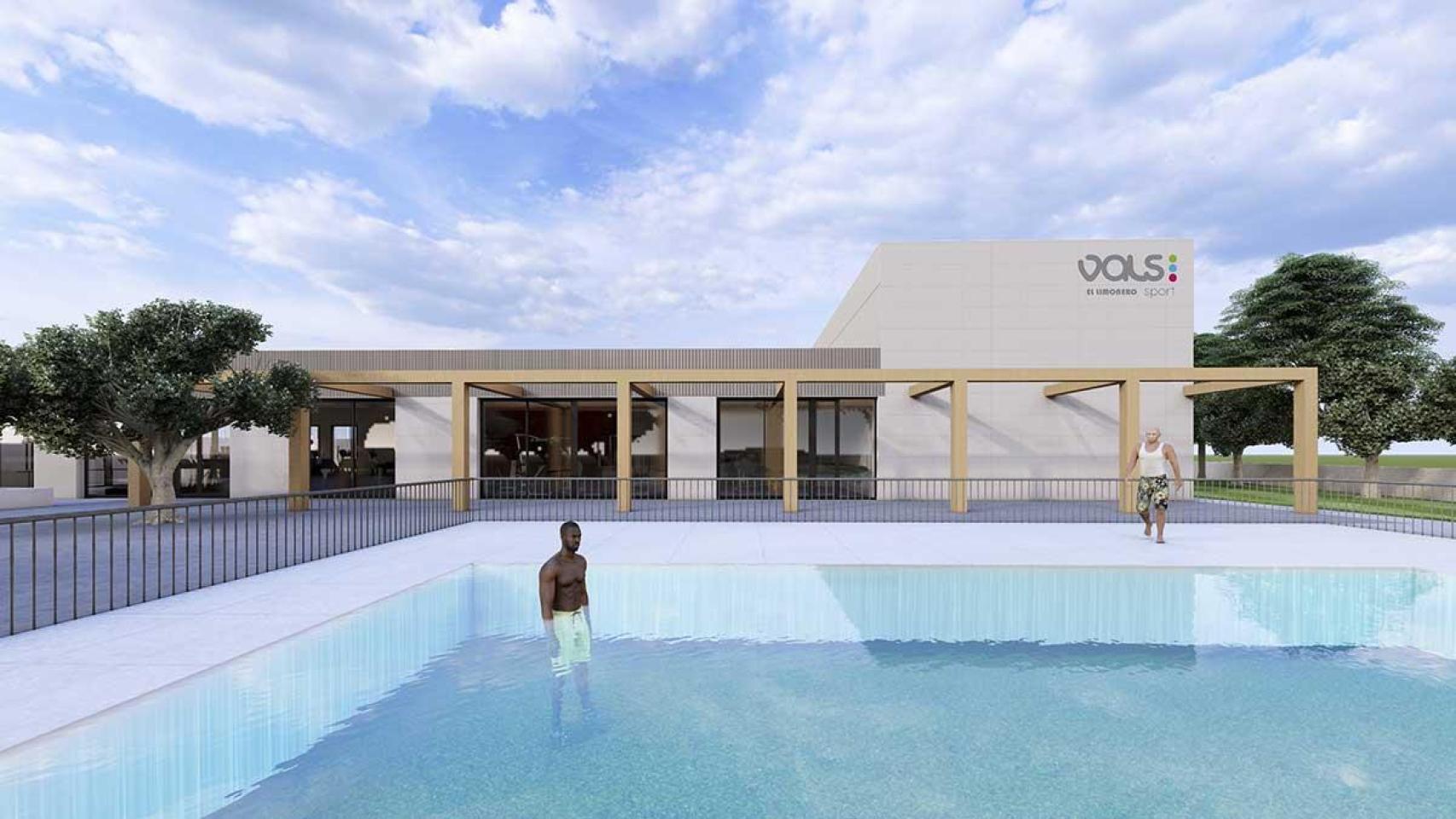 Diseño del nuevo centro deportivo en Puerto de la Torre.