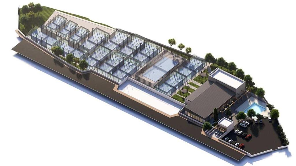 Ordenación del nuevo centro deportivo.