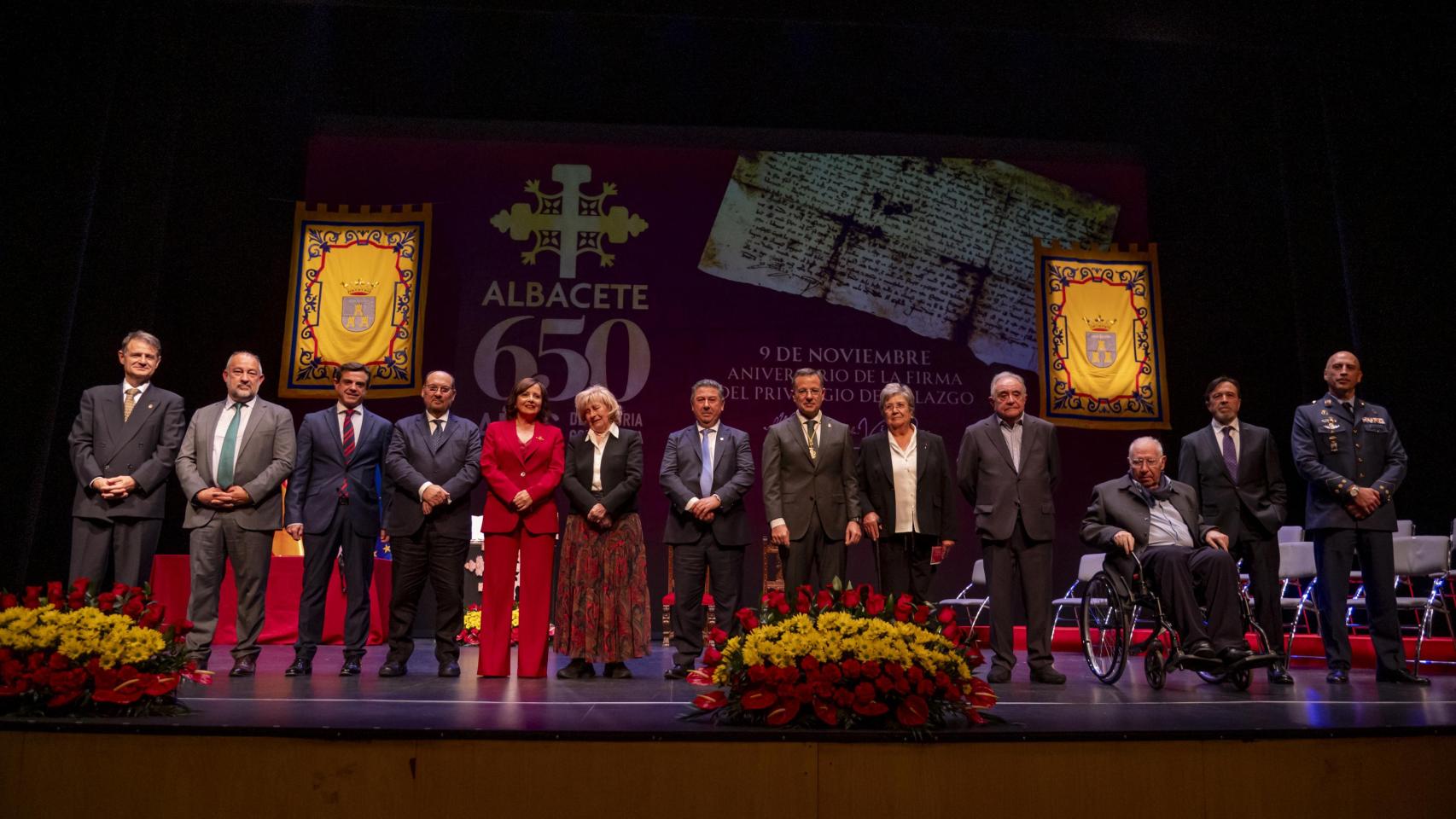 Acto por el Día de la Ciudad de Albacete. Foto: Ayuntamiento.
