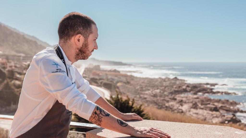 El cocinero Javier Fins, representante de Pontevedra en el Concurso Nacional de Tapas de Valladolid