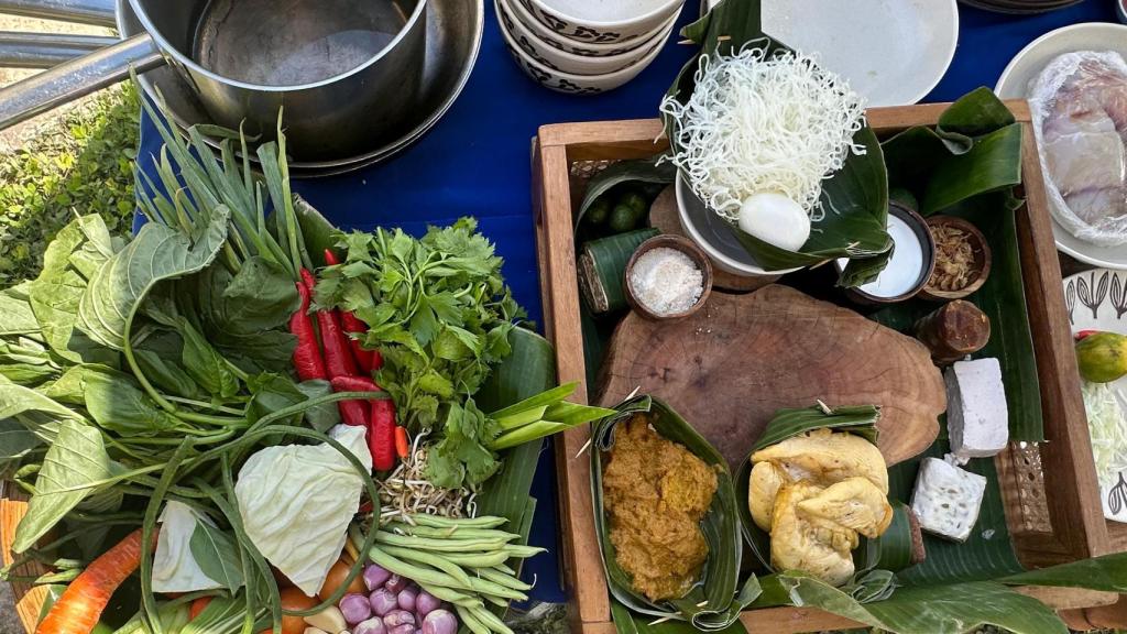 Algunos de los ingredientes necesarios para elaborar las diferentes recetas, entre ellas el Soto Ayam.