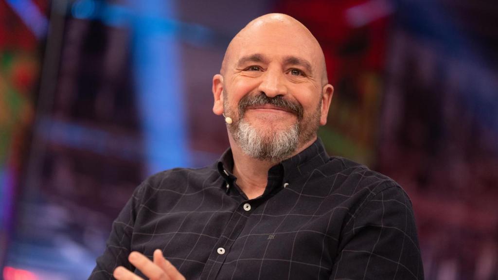 Óscar Díaz en una visita a 'El Hormiguero' de Pablo Motos.