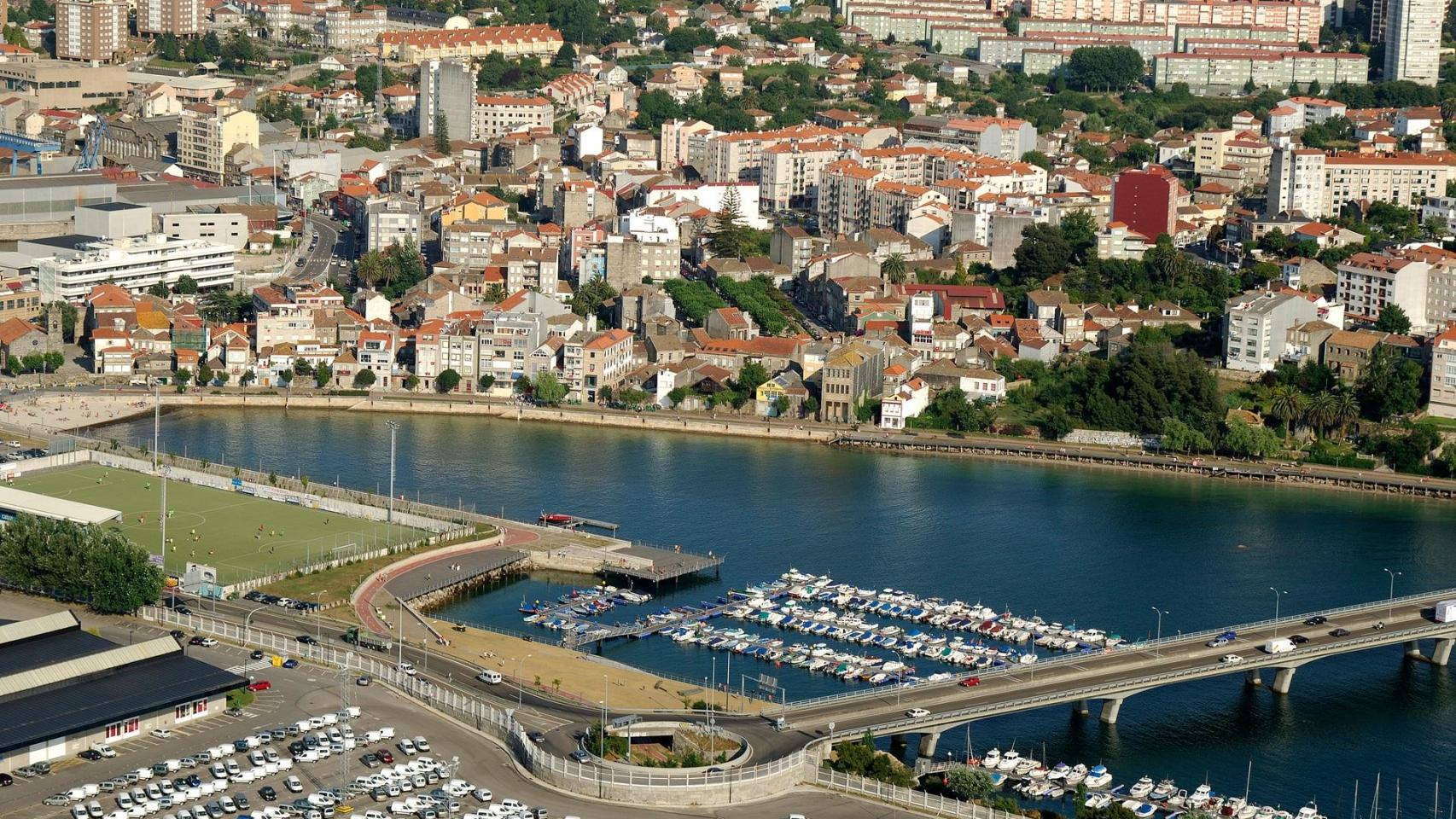 Imagen del barrio vigués de Bouzas.