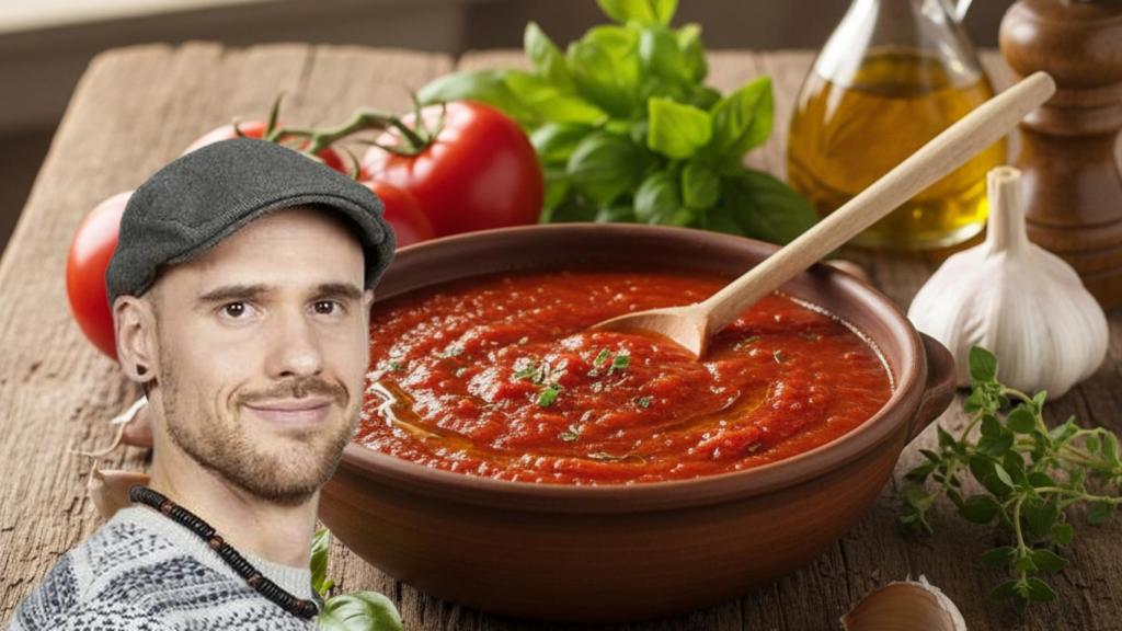 David Guibert, chef, en un montaje de El Español