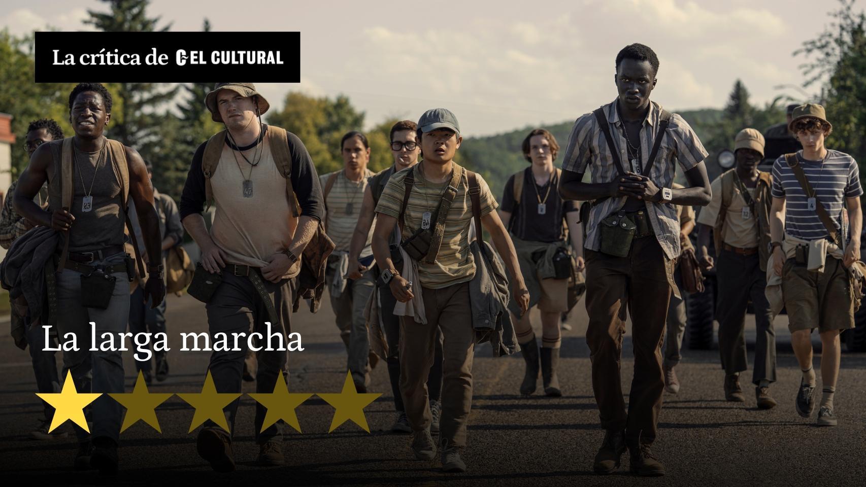 Los protagonistas de 'La larga marcha'