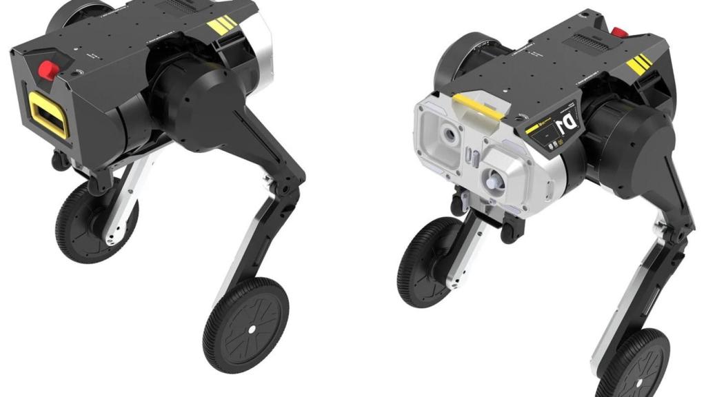 Módulos del D1 separados.