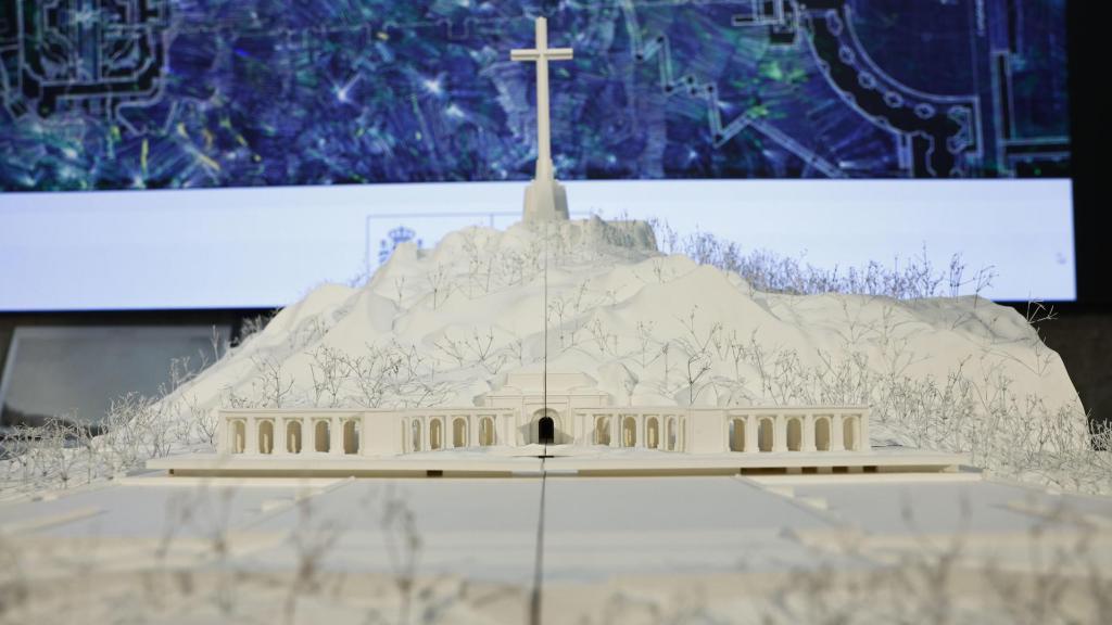 Maqueta del proyecto 'La base y la cruz' .