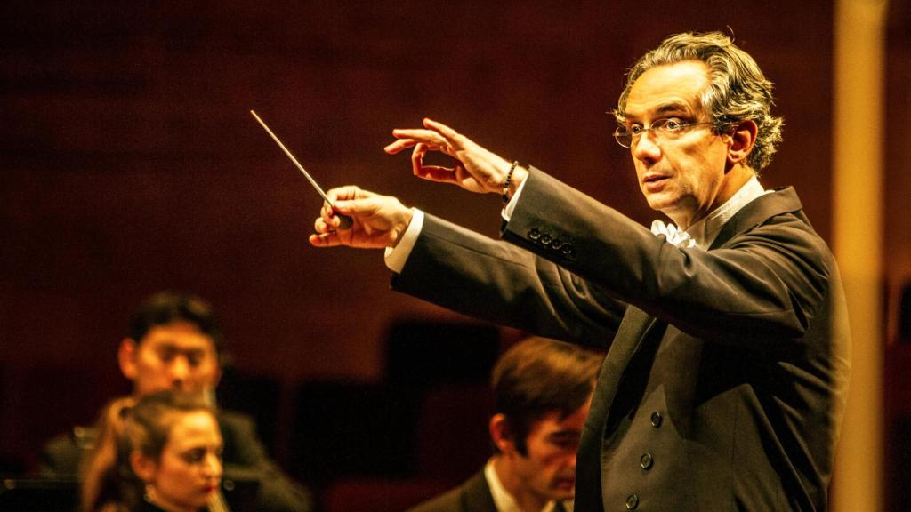 Fabio Luisi con la Danish Radio Orchestra. Foto: Morten Abrahamsen