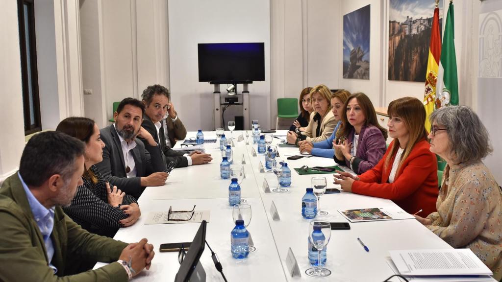 Presentación del informe de Los Asperones.