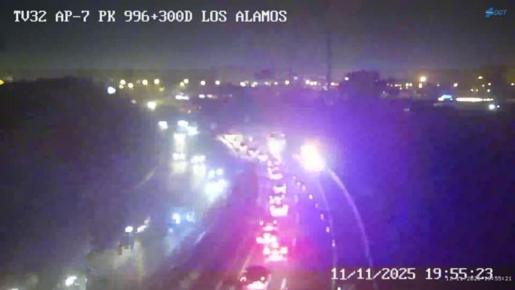 Imagen de la DGT de la AP-7.