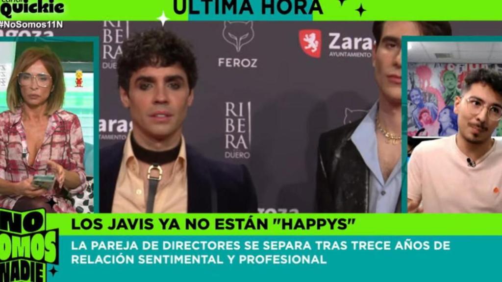 La ruptura de Los Javis, en 'No somos nadie'.
