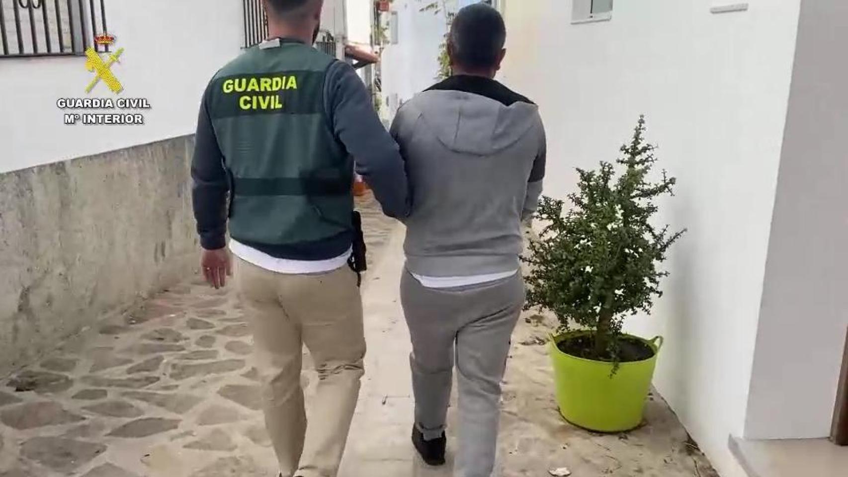 Unas imágenes compartidas por la Guardia Civil.