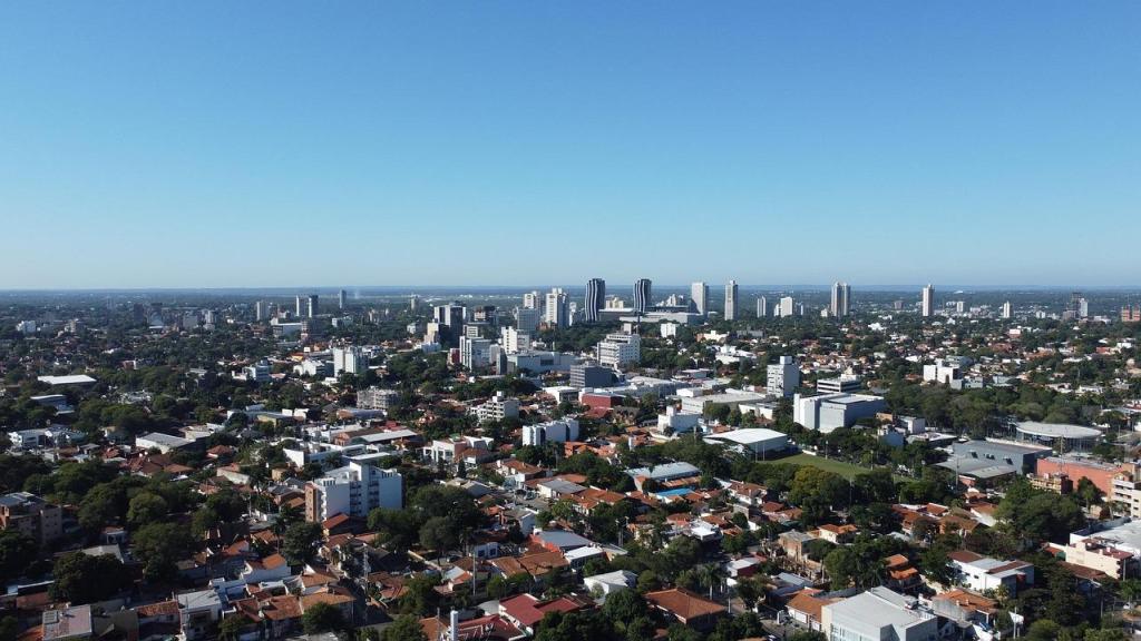 Asunción, la capital de Paraguay.