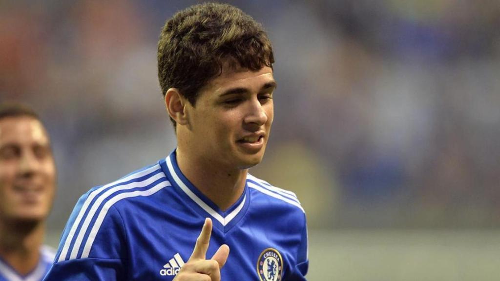 Oscar, durante su etapa en el Chelsea