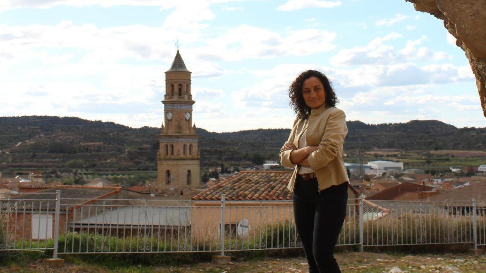 Elena Mireia Bondía, alcaldesa de Maella.