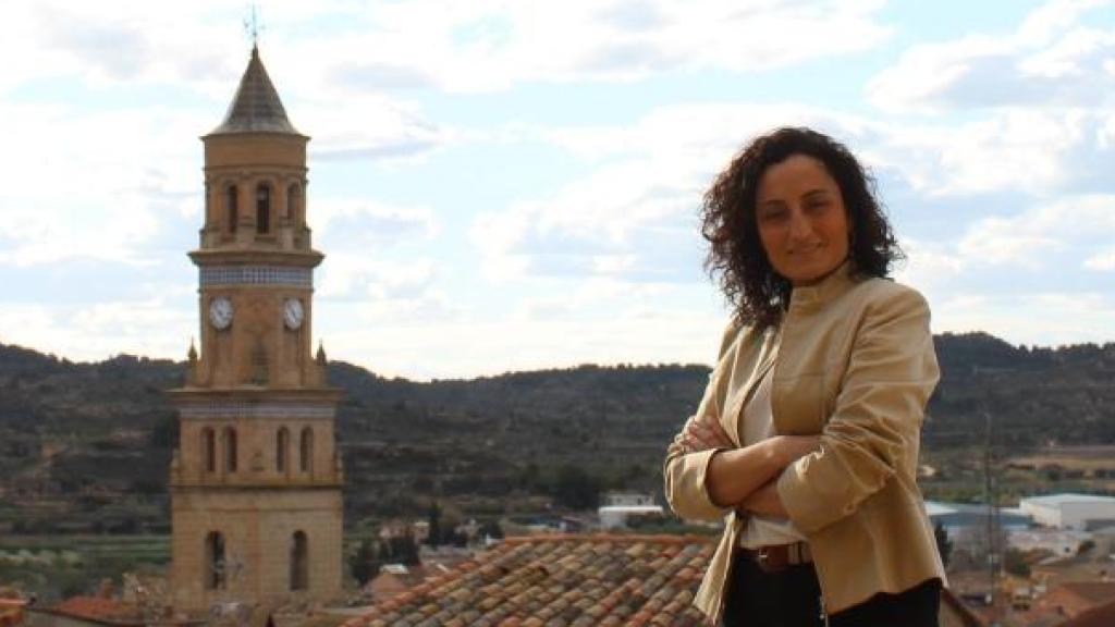 Elena Mireia Bondía, alcaldesa de Maella.