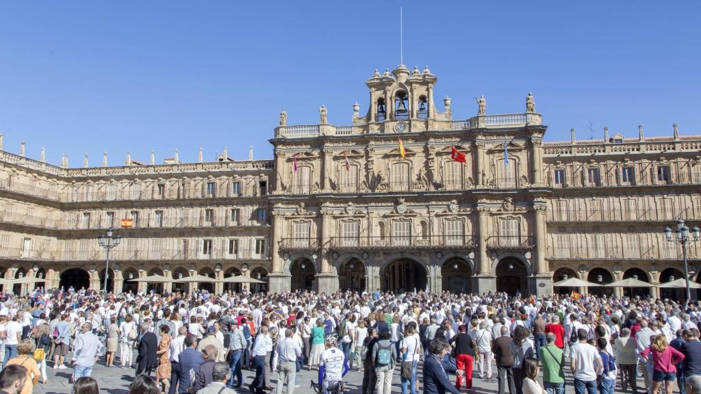 La Plaza Mayor de Salamanca