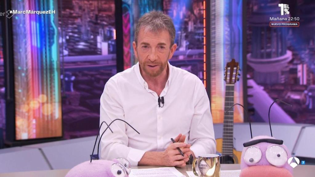 Pablo Motos, presentador de 'El Hormiguero'.