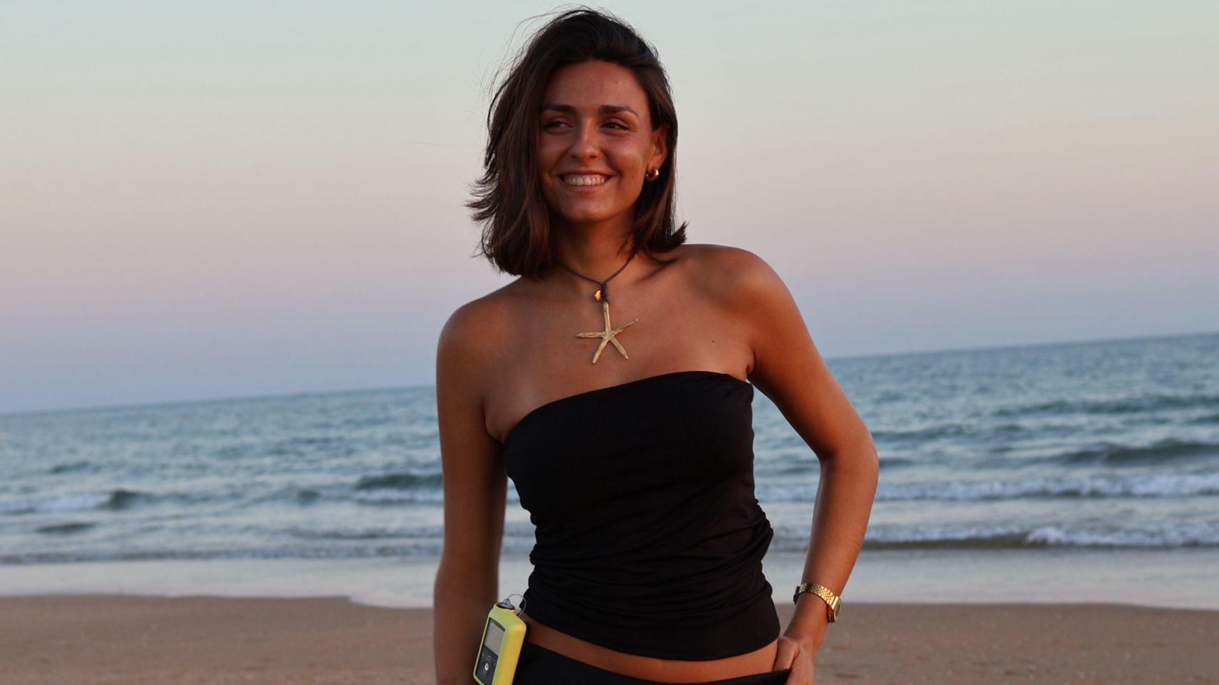 María Romeo, influencer zaragozana sobre la diabetes.