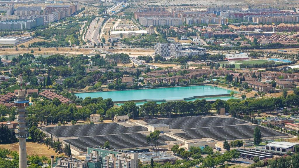 Placas solares en Zaragoza.