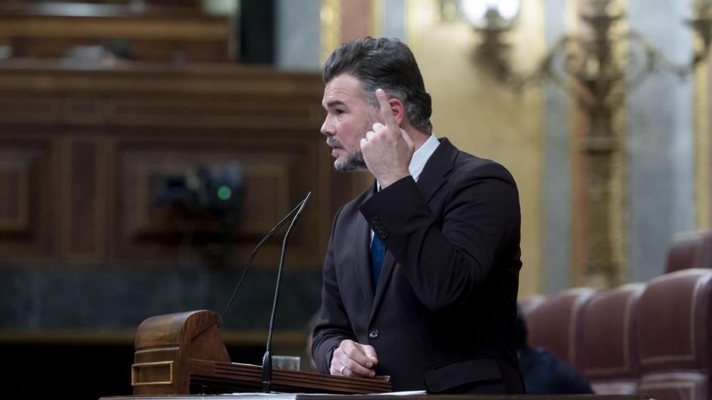 El portavoz de ERC, Gabriel Rufián.