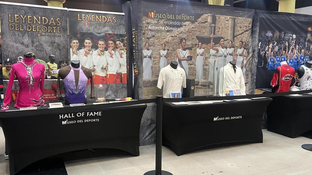 Una parte de la exposición.