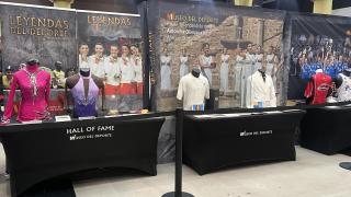 Una parte de la exposición.