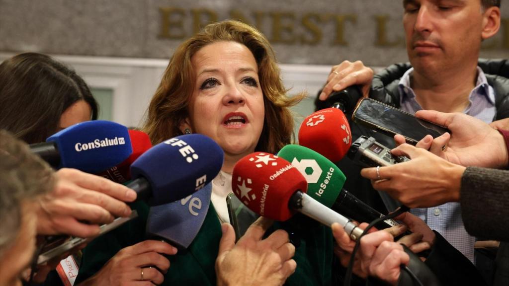 Fátima Matute, consejera de Sanidad de Madrid, en el CISNS de este miércoles 12 de noviembre.