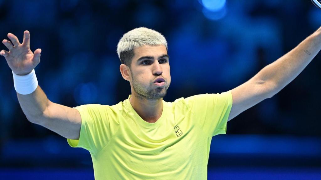 Carlos Alcaraz, en las ATP Finals