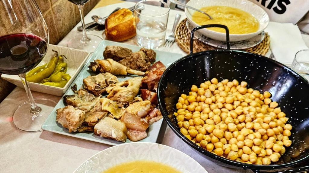Cocido del restaurante Maxó.