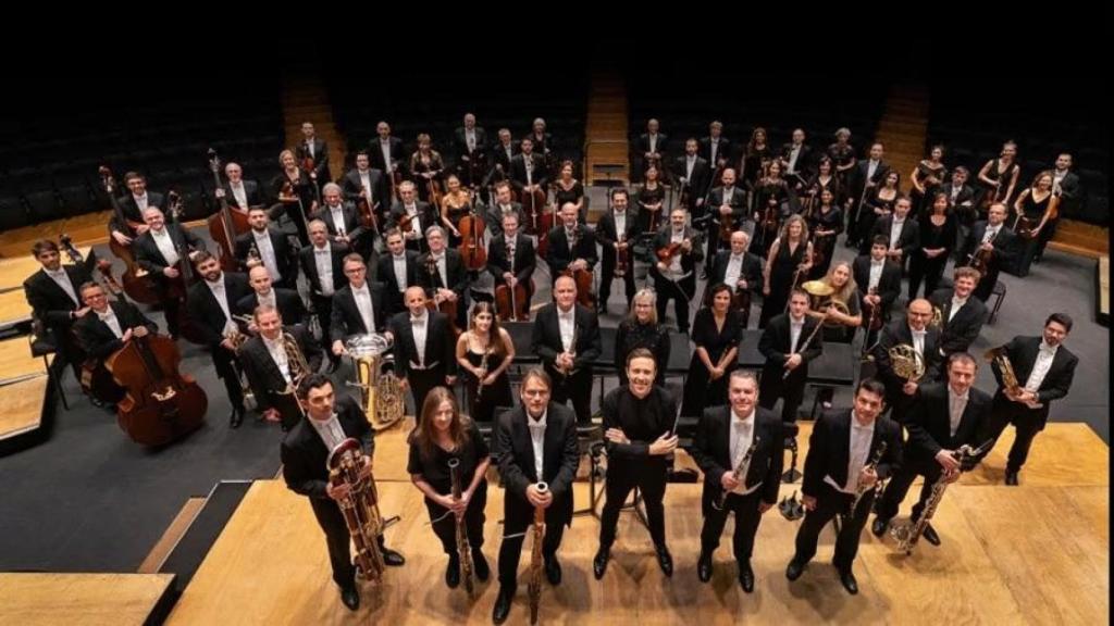 Imagen de la Orquesta Sinfónica de Galicia.