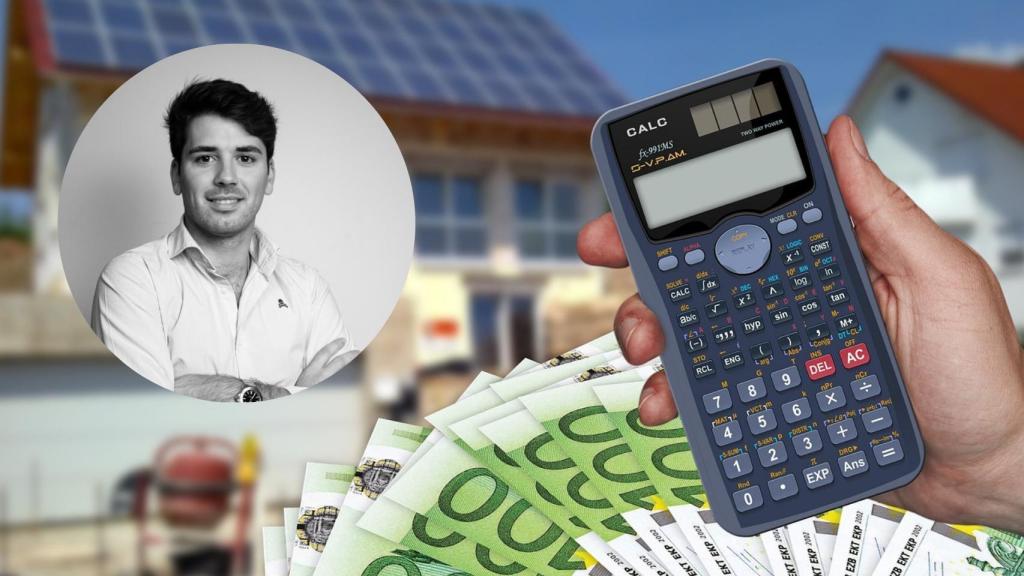 Montaje de Juan Carlos Soldado con una vivienda en rehabilitación (Pixabay)