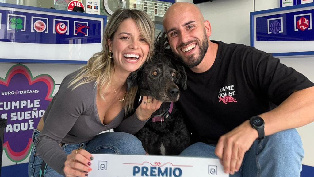 Ana y Carlos la pareja que ha repartido en San Fernando 1 millón en el Euromillones: Otra vez lo habéis vuelto a hacer