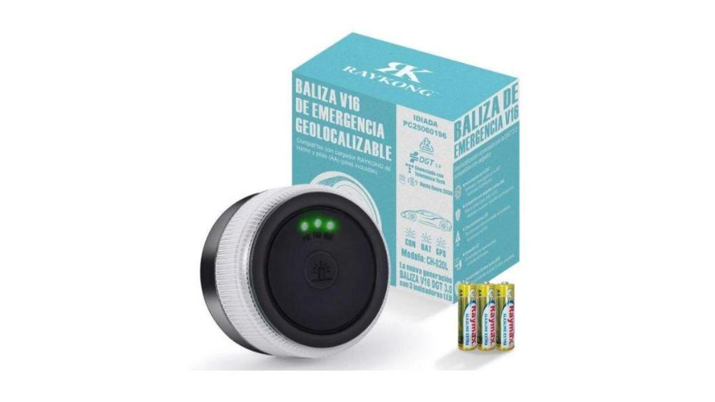 baliza V16 homologada por la DGT Raykong