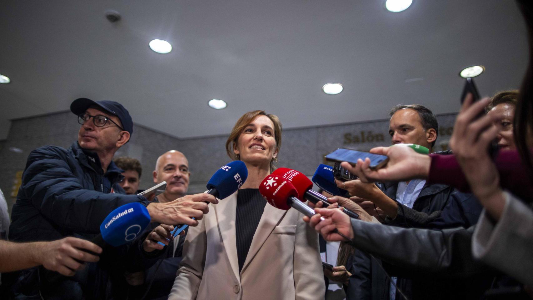 Mónica García, ministra de Sanidad.