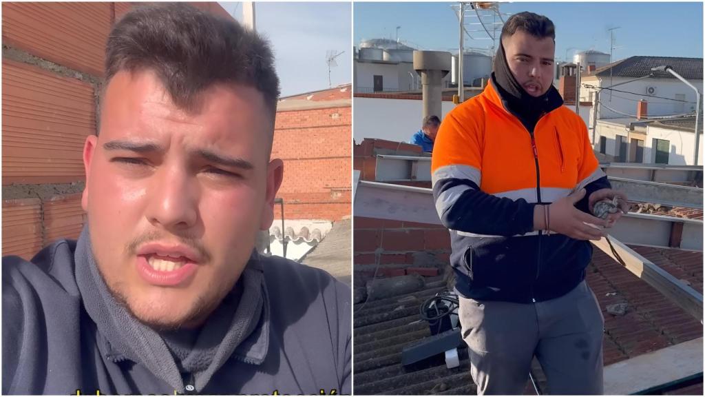 Santiago Carpintero, el albañil del TikTok (@reformasanti).