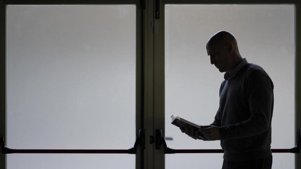 Luis Rubiales, durante la entrevista con EL ESPAÑOL presentando su libro Matar a Rubiales