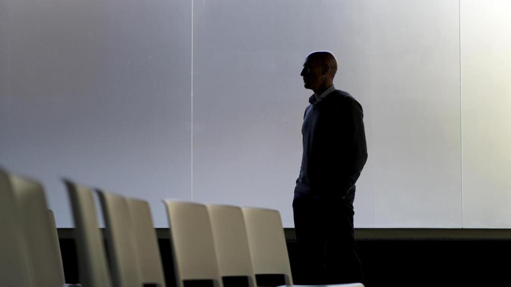 Luis Rubiales, durante la entrevista con EL ESPAÑOL presentando su libro Matar a Rubiales