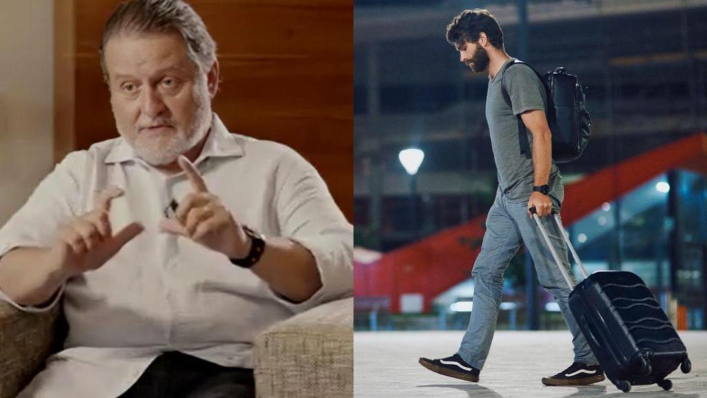 Josep y la imagen ilustrativa de un turista (iStock).