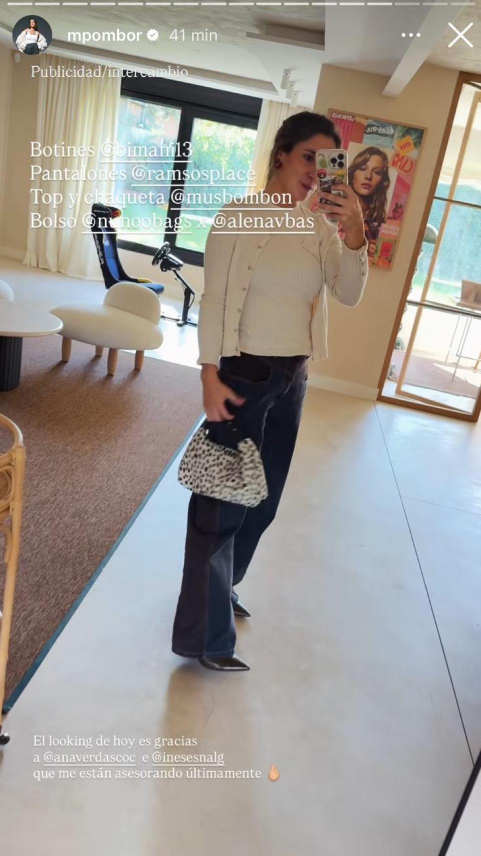 Marta Pombo, en una imagen de sus redes sociales.