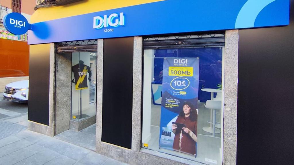 Tienda de Digi en Vallecas (Madrid).