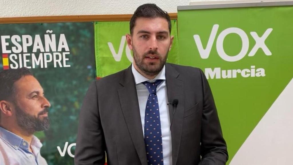 El presidente de Vox en Murcia, José Ángel Antelo.
