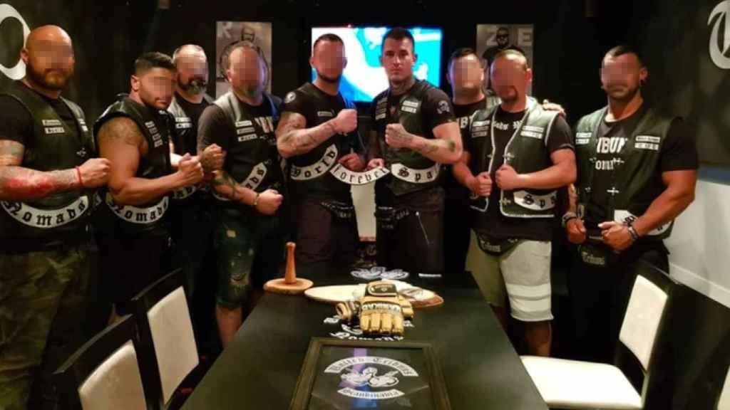 Miembros de los United Tribuns en 2018, con Stefan Milojevic entre ellos.