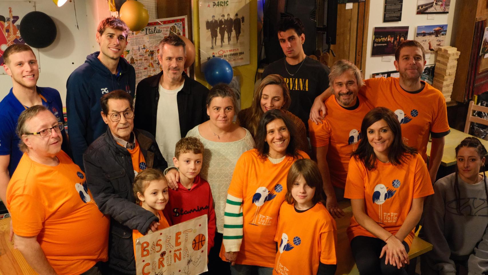 El Básquet Coruña lanza Laranbar, un proyecto para expandir el sentimiento naranja en la hostelería