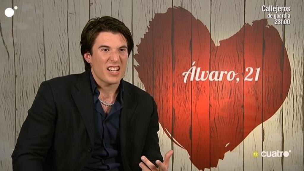 Álvaro, de 21 años años, ha tenido una cita en 'First Dates'.