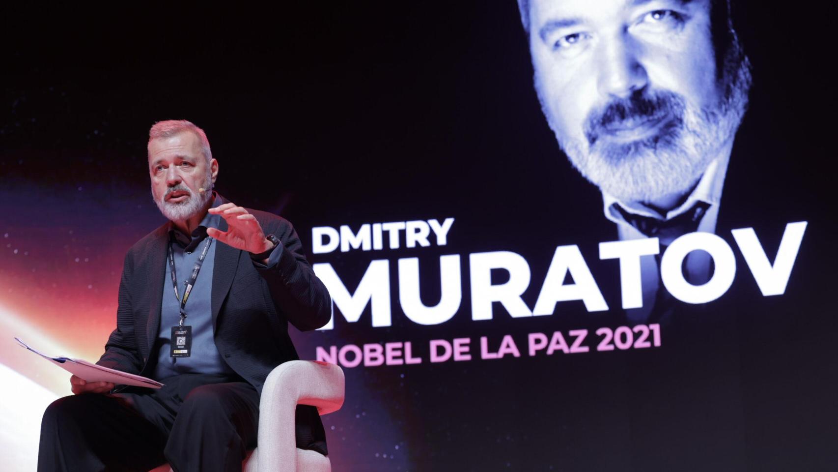 El periodista ruso y Nobel de la Paz 2021, Dmitry Muratov