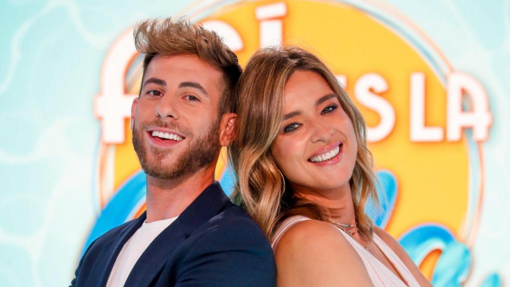 César Muñoz y Sandra Barneda coincidieron en 'Así es la vida'.